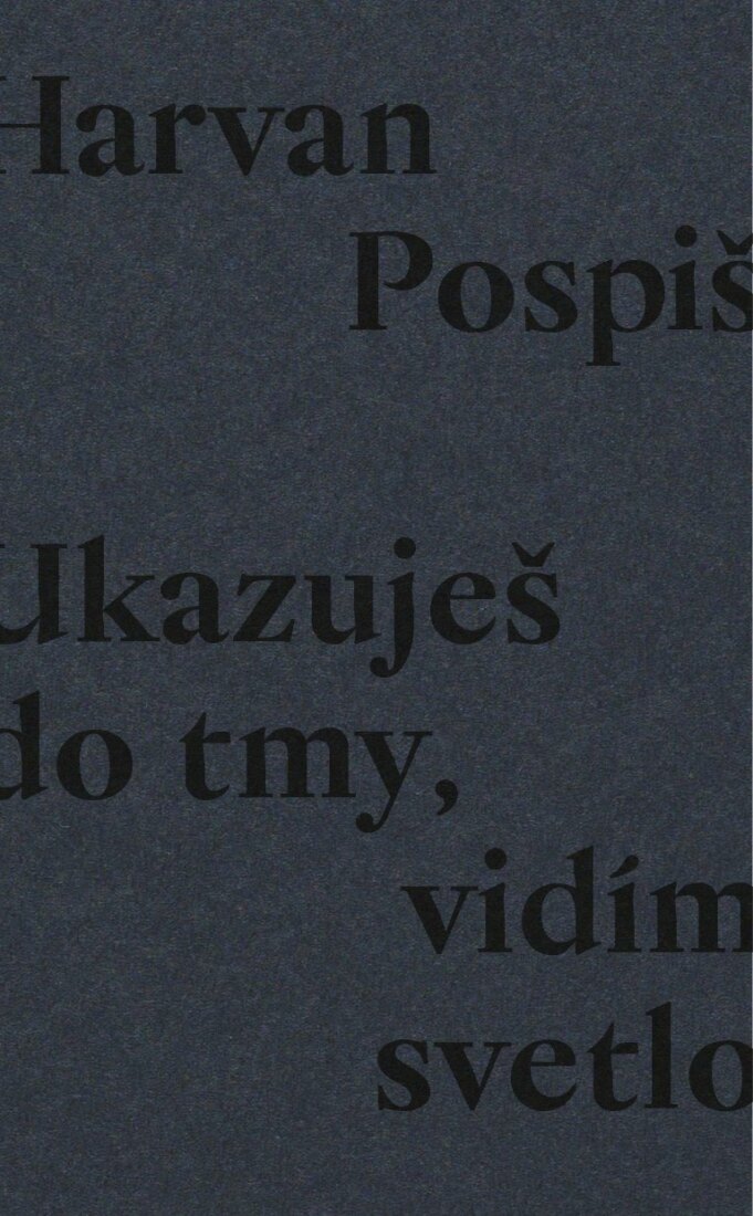 Obálka knihy Ukazuješ do tmy, vidím svetlo