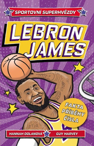 Obálka knihy LeBron Sportovní superhvězdy