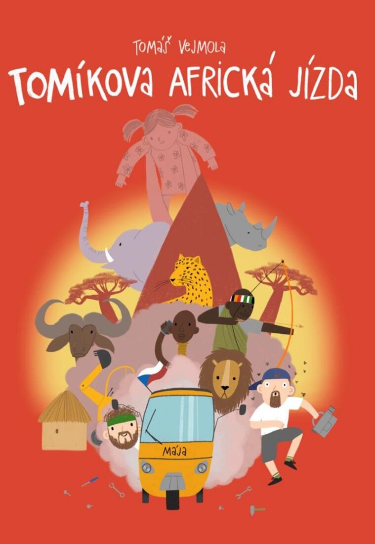 Obálka knihy Tomíkova africká jízda
