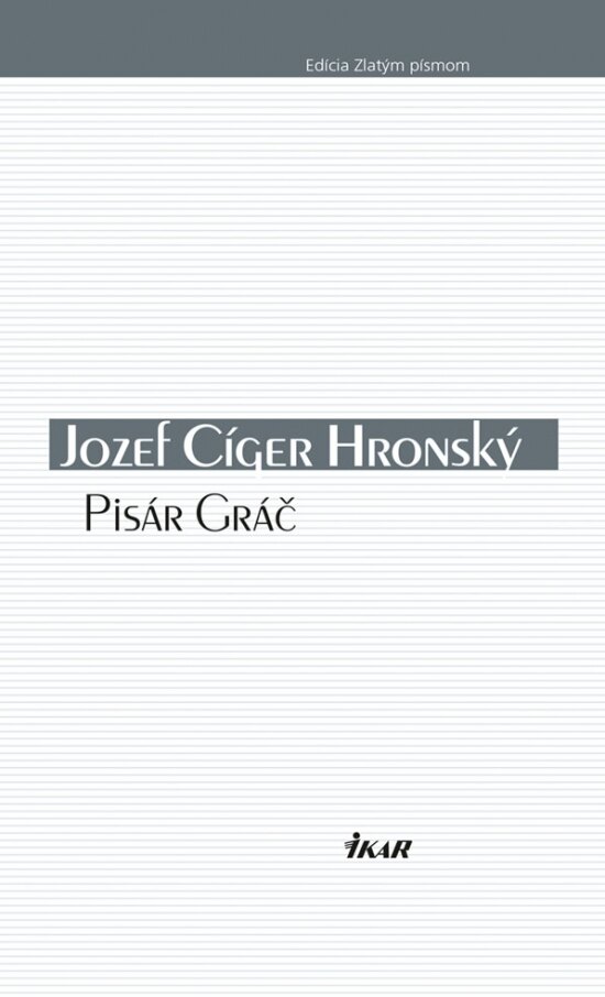 Obálka knihy Pisár Gráč