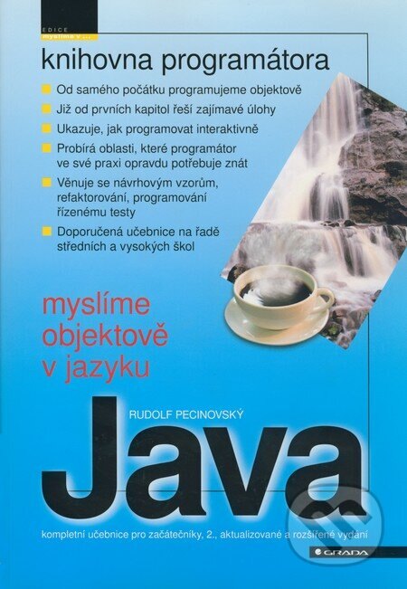 Obálka knihy Myslíme objektově v jazyku Java