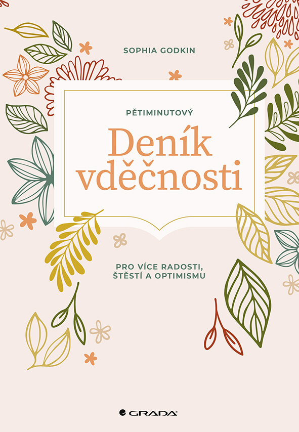 Obálka knihy Pětiminutový deník vděčnosti