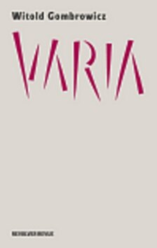 Obálka knihy Varia