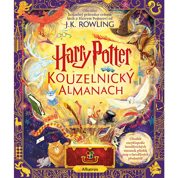 Obálka knihy Harry Potter: Kouzelnický almanach
