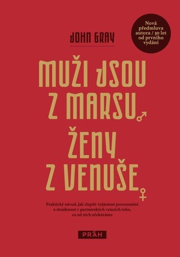 Obálka knihy Muži jsou z Marsu, ženy z Venuše