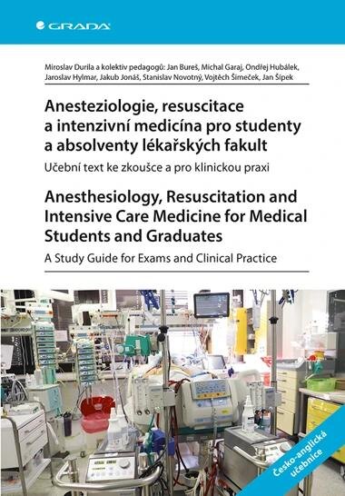 Obálka knihy Anesteziologie, resuscitace a intenzivní medicína pro studenty a absolventy lékařských fakult. Anest