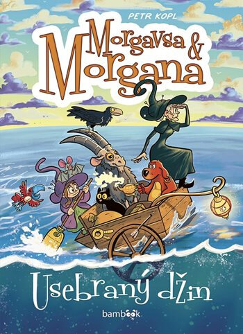 Obálka knihy Morgavsa a Morgana - Usebraný džin