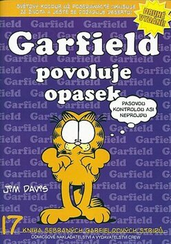 Obálka knihy Garfield povoluje opasek