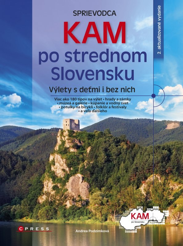 Obálka knihy Sprievodca KAM po strednom Slovensku