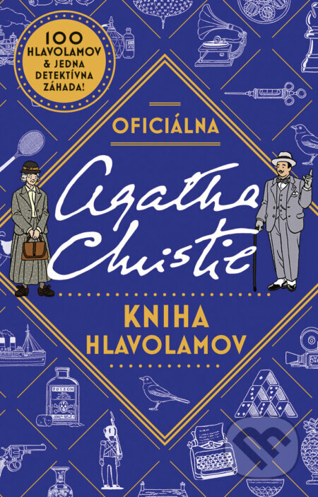 Obálka knihy Oficiálna kniha hlavolamov - Agatha Christie