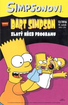 Obálka knihy Bart Simpson Zlatý hřeb programu