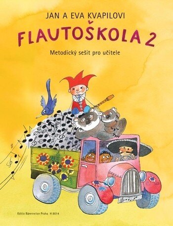 Obálka knihy Flautoškola 2 - Metodický sešit pro učitele