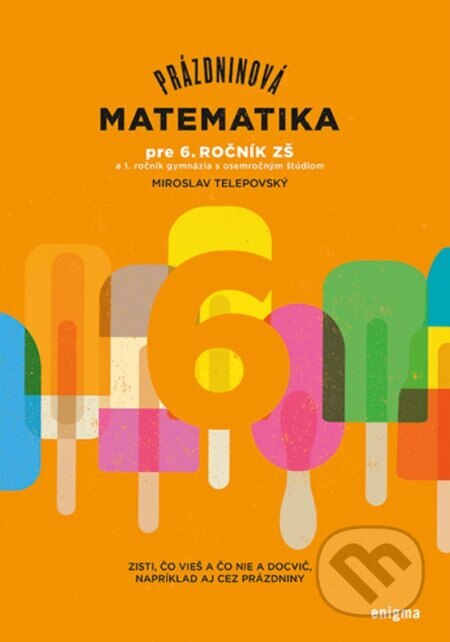 Obálka knihy Prázdninová matematika pre 6. ročník ZŠ