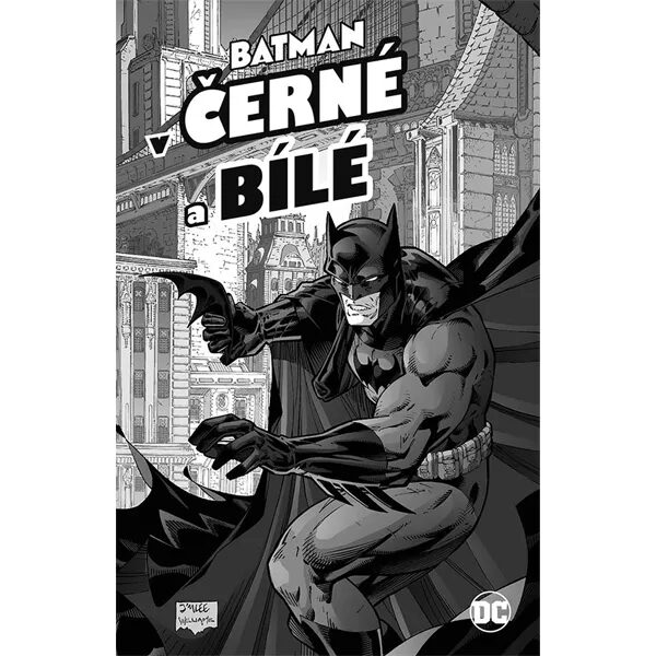 Obálka knihy Batman v černé a bílé