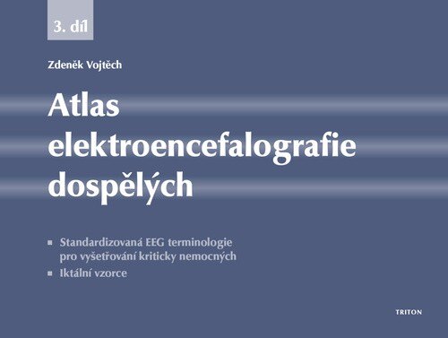 Obálka knihy Atlas elektroencefalografie dospělých 3. díl