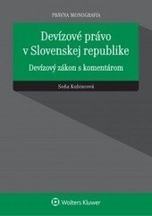 Obálka knihy Devízové právo v Slovenskej republike