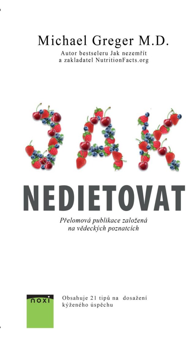 Obálka knihy Jak nedietovat - Přelomová publikace založená na vědeckých poznatcích