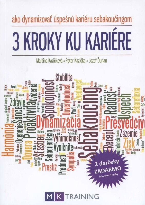 Obálka knihy 3 kroky ku kariére