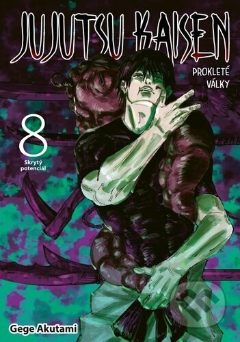 Obálka knihy Jujutsu Kaisen 8: Prokleté války