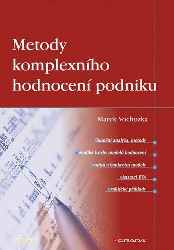 Obálka knihy Metody komplexního hodnocení podniku