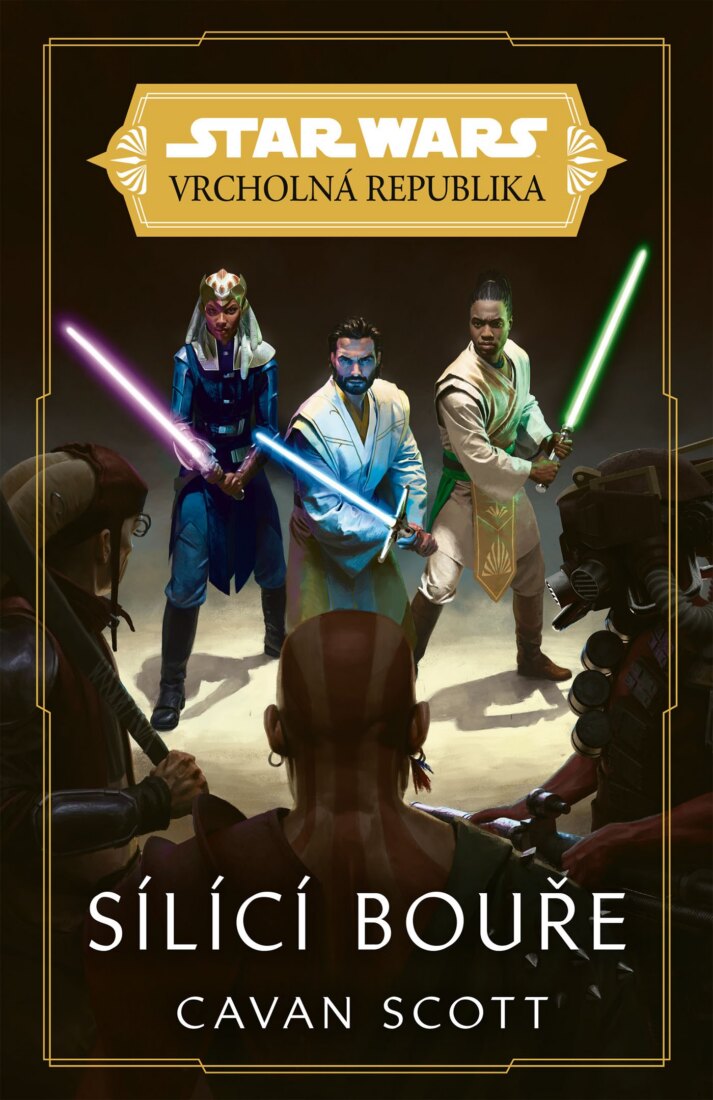 Obálka knihy Star Wars - Vrcholná Republika -  Sílící bouře
