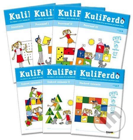 Obálka knihy Kuliferdo - špecifické poruchy učenia