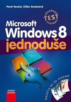 Obálka knihy Microsoft Windows 8 jednoduše