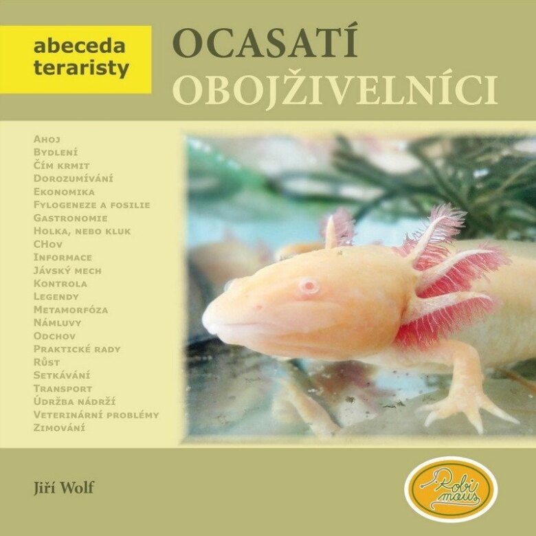 Obálka knihy Ocasatí obojživelníci - Abeceda teraristy