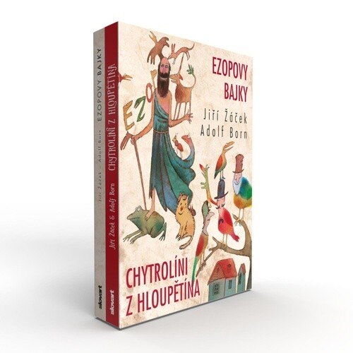 Obálka knihy Ezopovy bajky / Chytrolíni z hloupětína