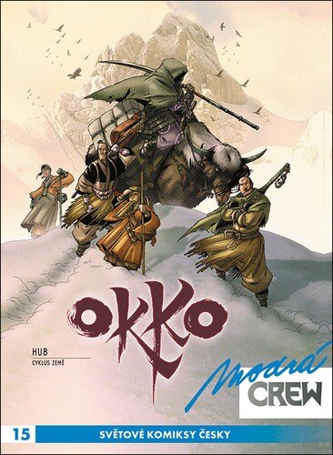 Obálka knihy Modrá CREW 15 Okko 3+4