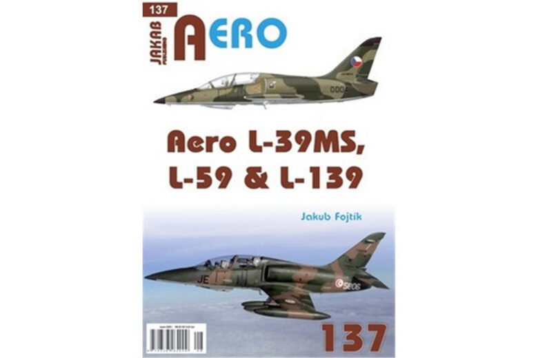 Obálka knihy AERO č.137 - Aero L-39MS, L-59 & L-139