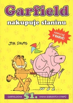 Obálka knihy Garfield nakupuje slaninu