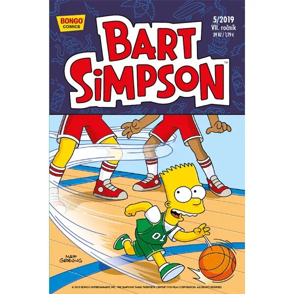 Obálka knihy Simpsonovi: Bart Simpson 05/2019