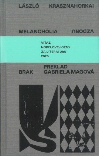 Obálka knihy Melanchólia vzdoru