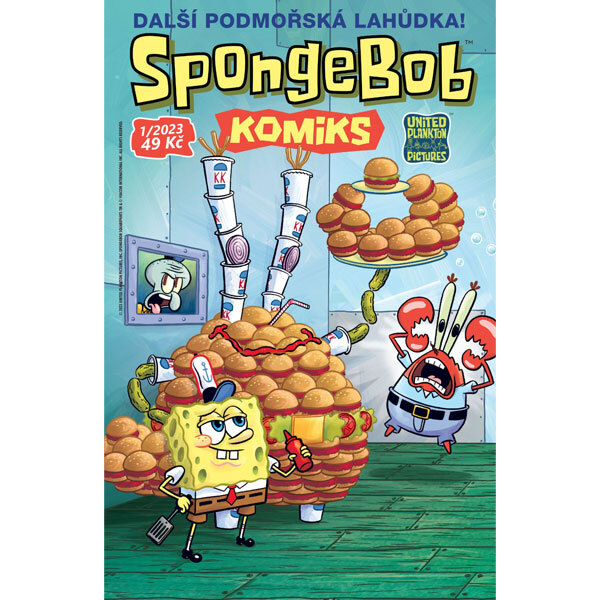 Obálka knihy SpongeBob 01/2023