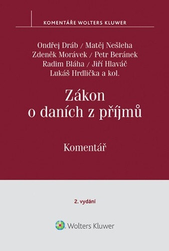 Obálka knihy Zákon o daních z příjmů Komentář