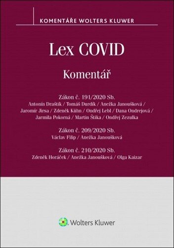 Obálka knihy Lex COVID