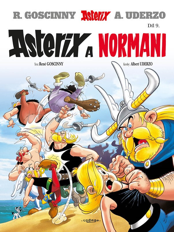 Obálka knihy Asterix 9 - Asterix a Normani