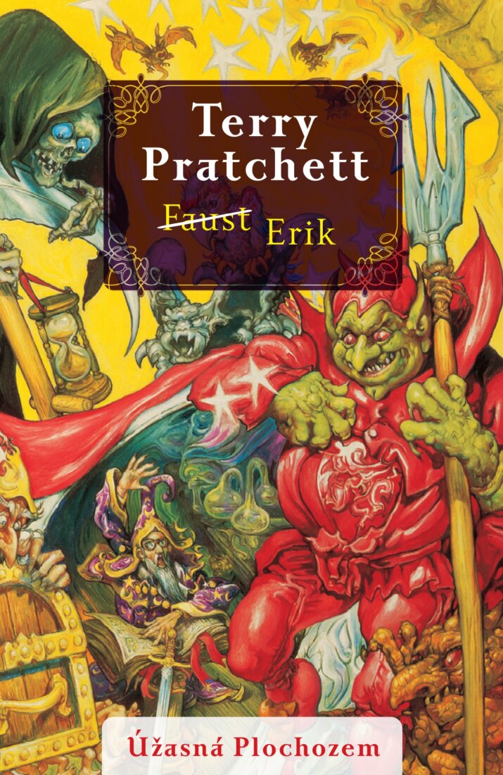 Obálka knihy Faust/Erik (Úžasná Plochozem 9, Vetroplaš 4)
