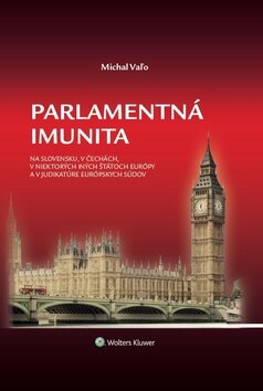 Obálka knihy Parlamentná imunita
