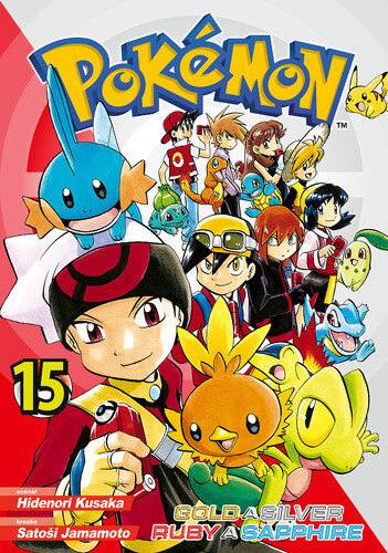 Obálka knihy Pokémon Gold a Silver 15