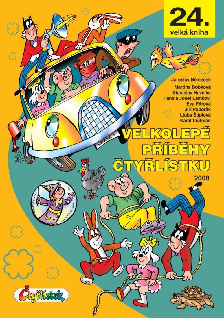 Obálka knihy Velkolepé příběhy Čtyřlístku
