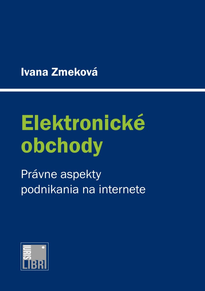Obálka knihy Elektronické obchody