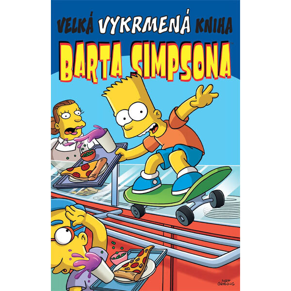 Obálka knihy Velká vykrmená kniha Barta Simpsona