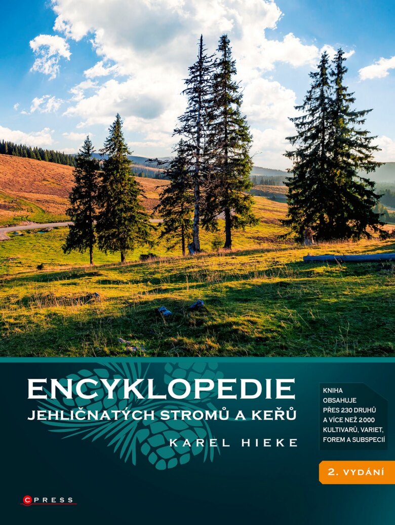 Obálka knihy Encyklopedie jehličnatých stromů a keřů