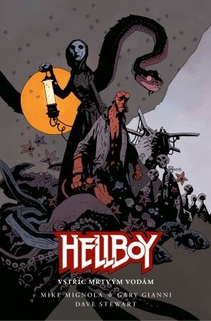 Obálka knihy Hellboy: Vstříc mrtvým vodám