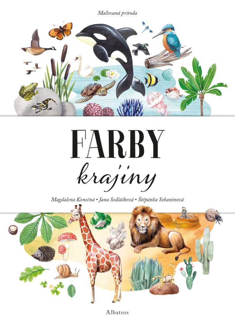 Obálka knihy Maľovaná príroda – Farby krajiny