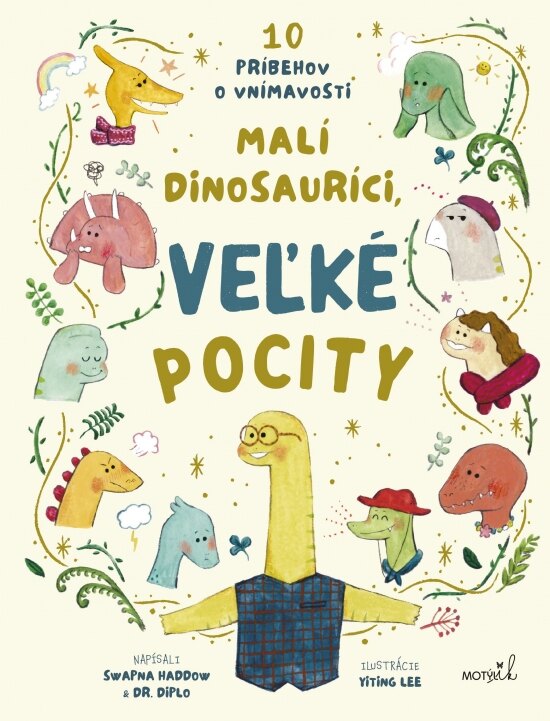 Obálka knihy Malí dinosauríci, veľké pocity
