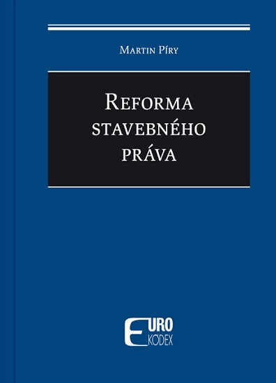 Obálka knihy Reforma stavebného práva