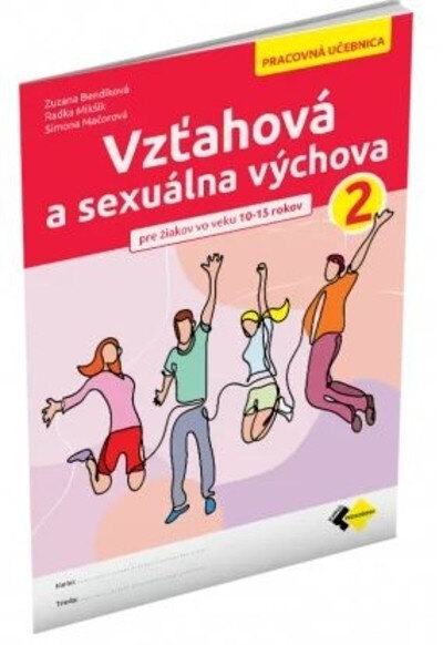 Obálka knihy Vzťahová a sexuálna výchova 2, pracovná učebnica